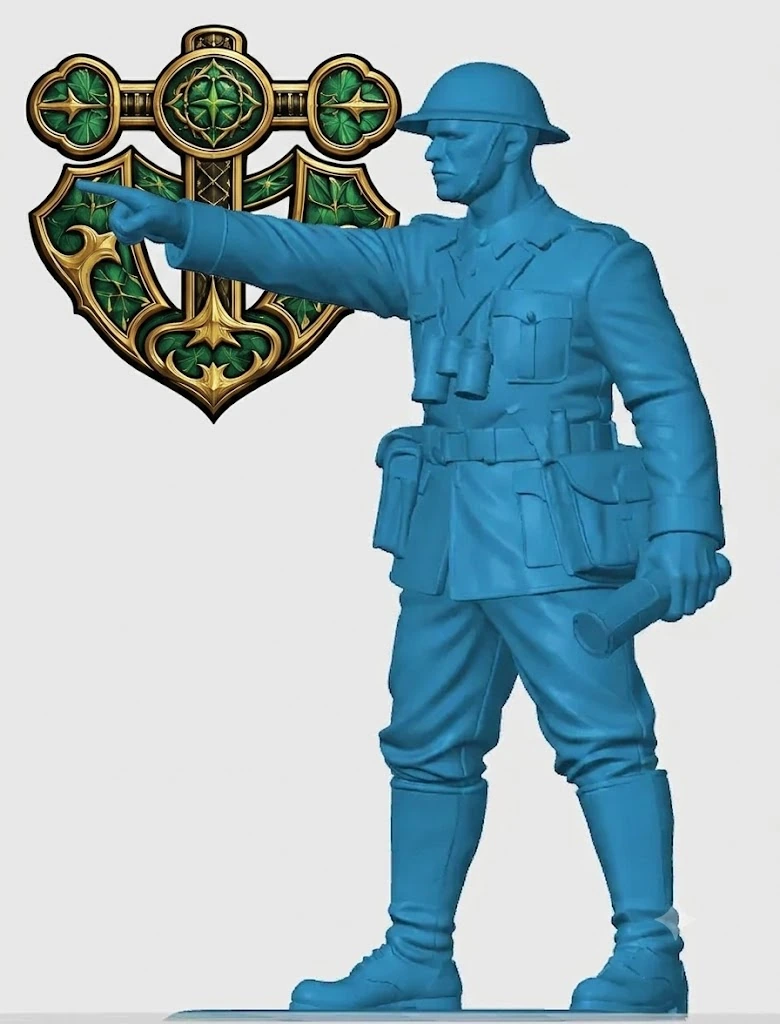 View 5 of WW1 British Combat Sergeant