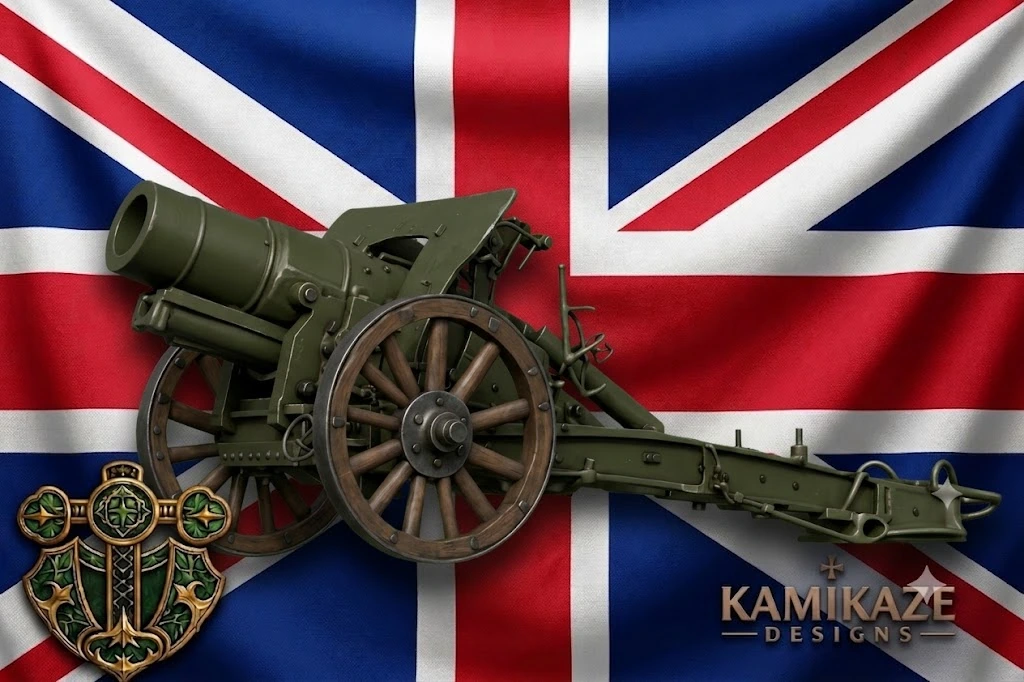 WW1 British 9.2-inch Howitzer