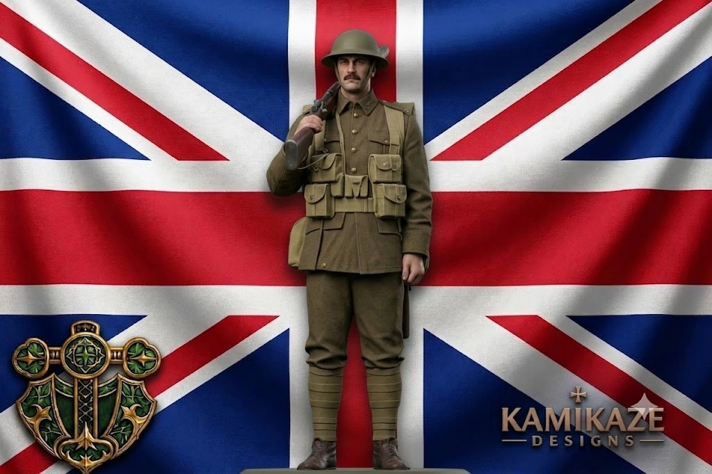 WW1 British Infantry Soldier 5