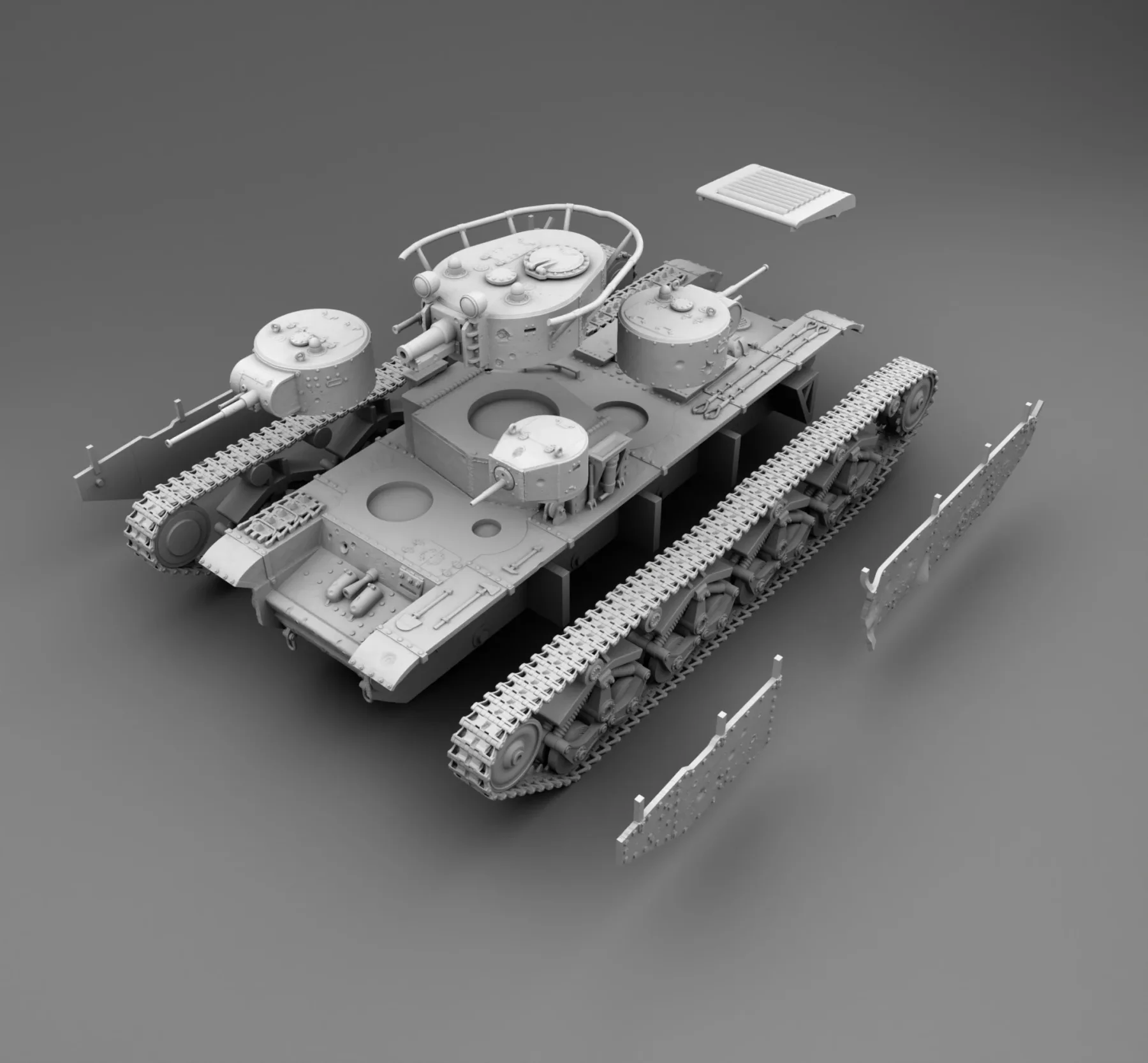 Vista 5 de T-35A (1934) Destroyed