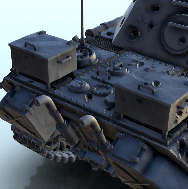View 4 of Panzer Ausf. A (damaged)