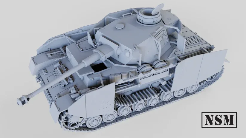 Panzer IV Ausf. H Destroyed