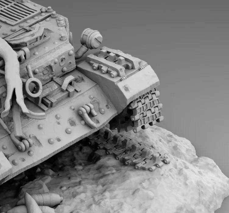 View 12 of Diorama (Ferdinand Destroyed)