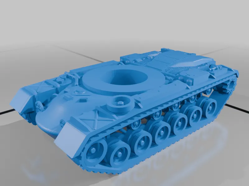 View 4 of M48A3 Patton