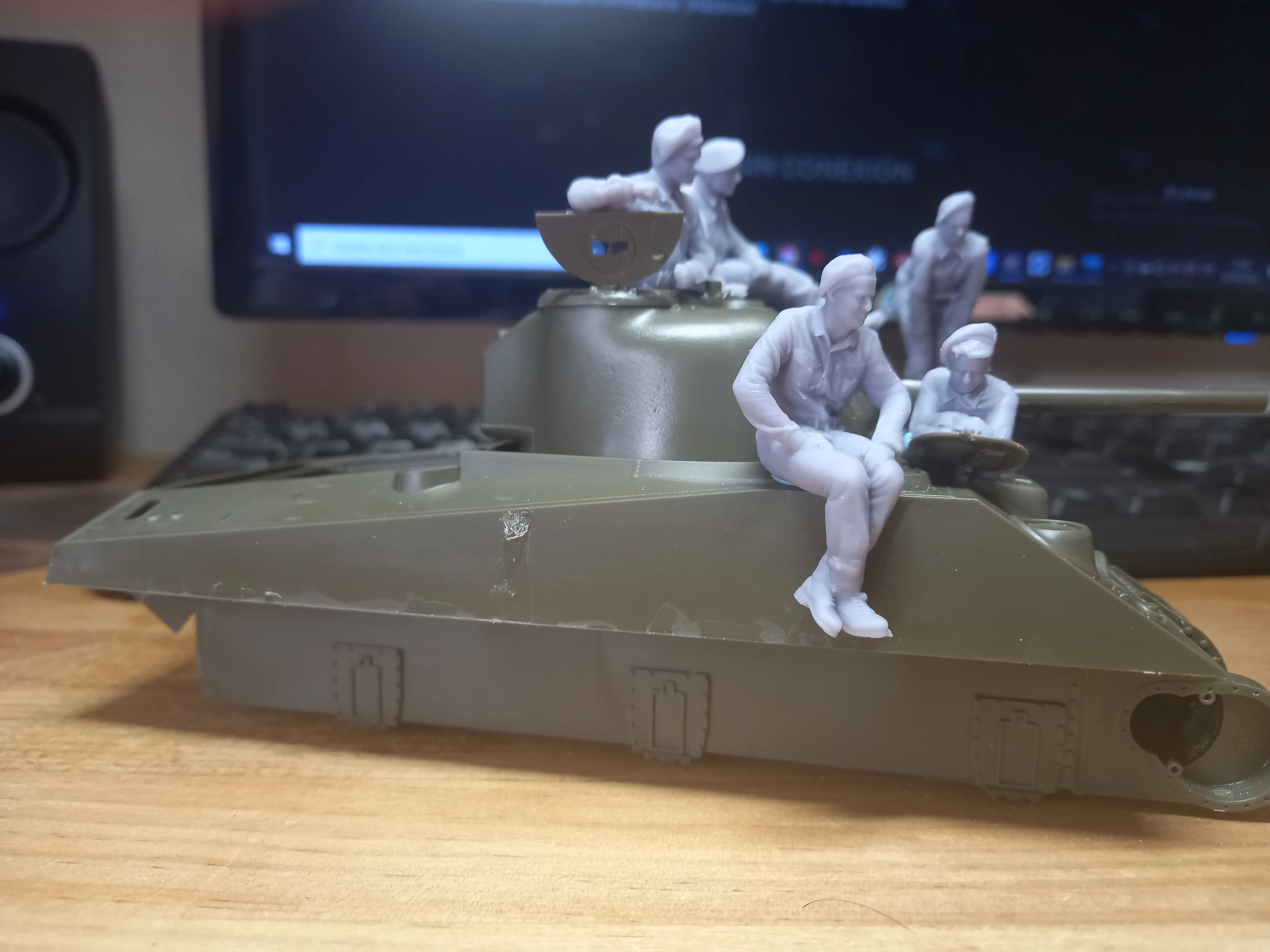View 2 of Canadian Sherman Tank Crew
