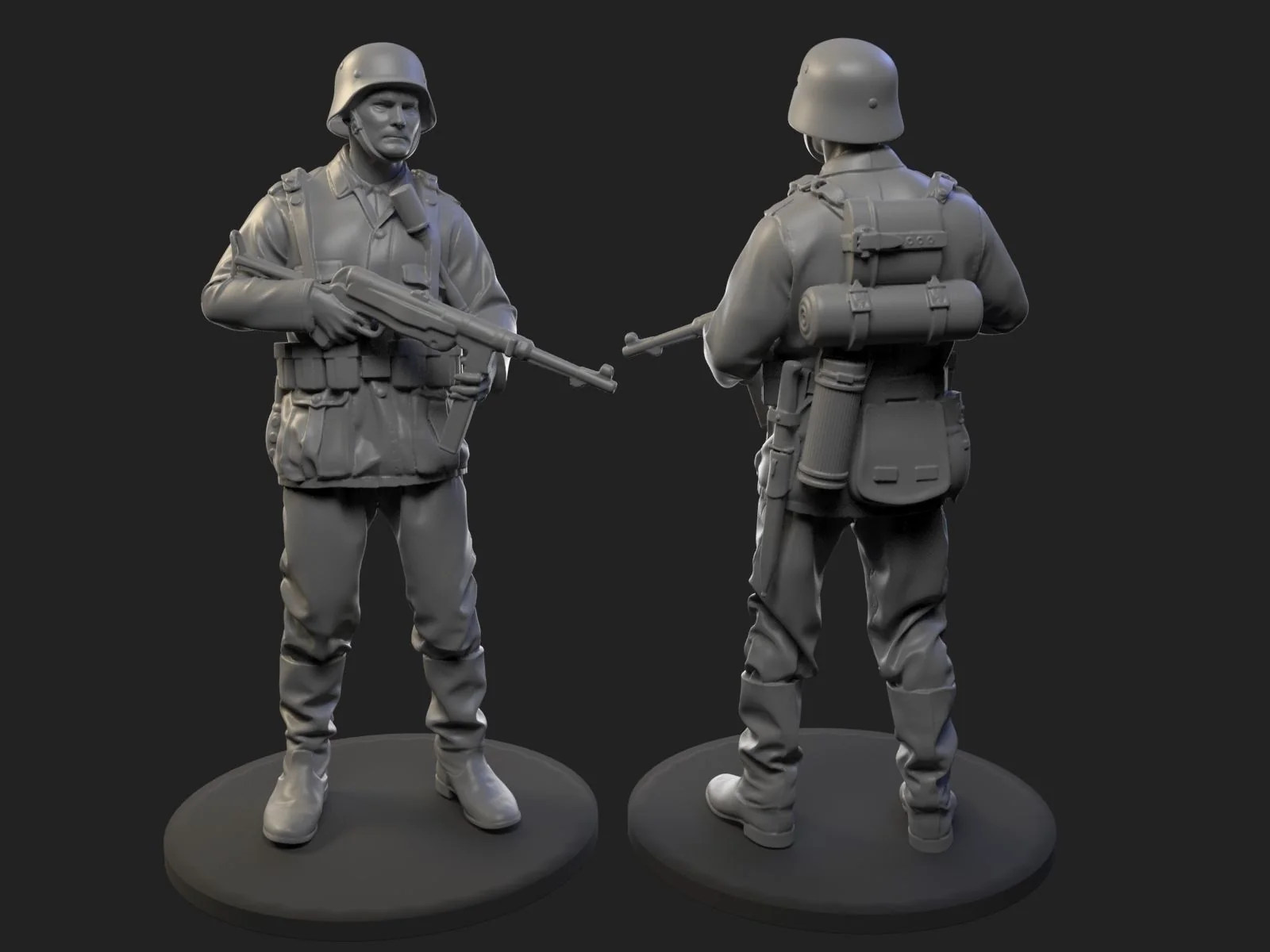 View 2 of German Soldier WW2