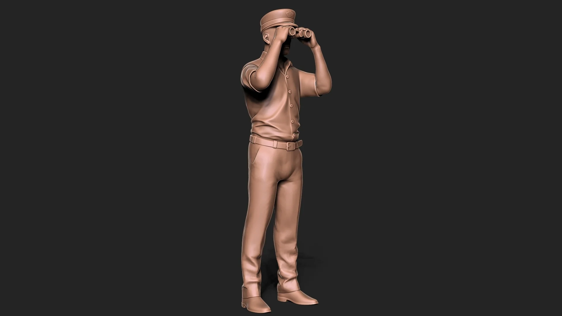 View 3 of Captain with Binoculars