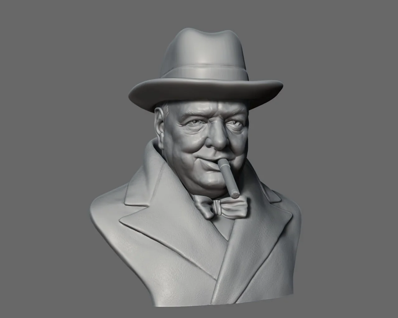 Winston Churchill Bust