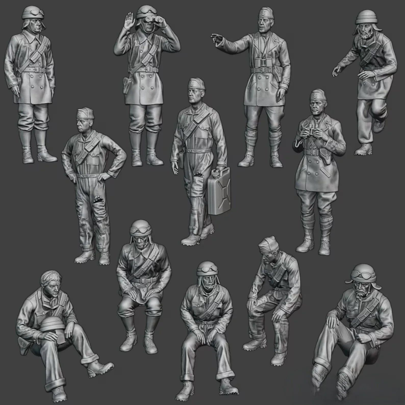 SET - Italian Tank Crew