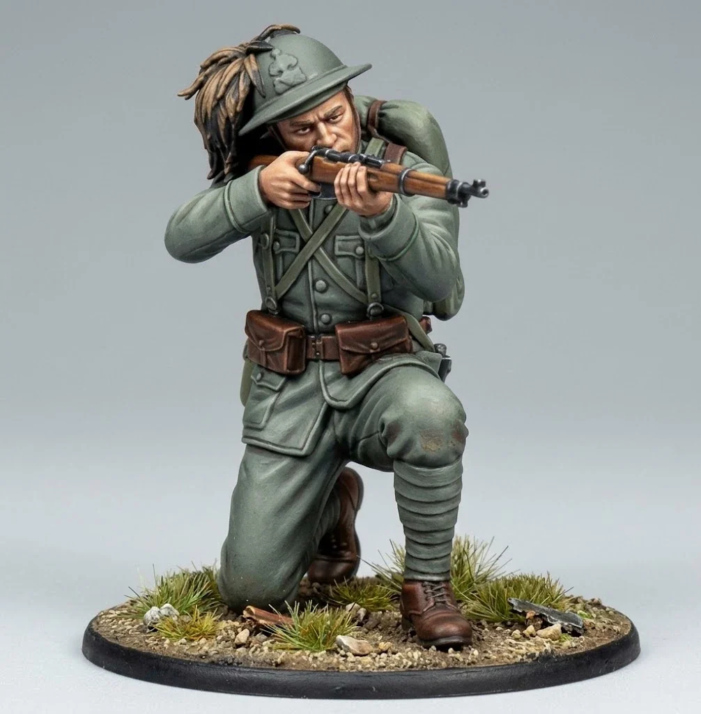 View 2 of WWI Italian Bersagliere