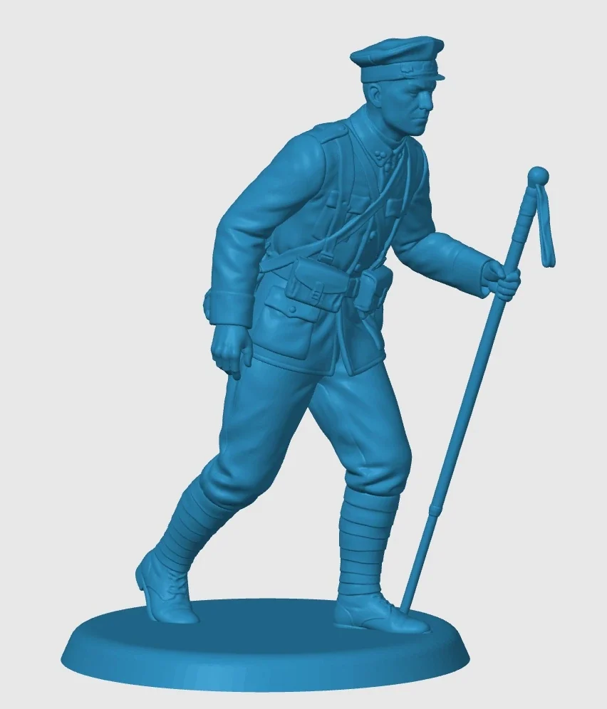 View 3 of WWI Italian Carabiniere Soldier