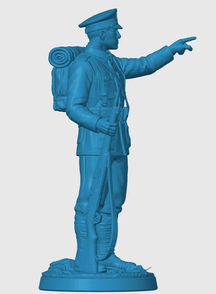 View 3 of WWI Italian Soldier 6