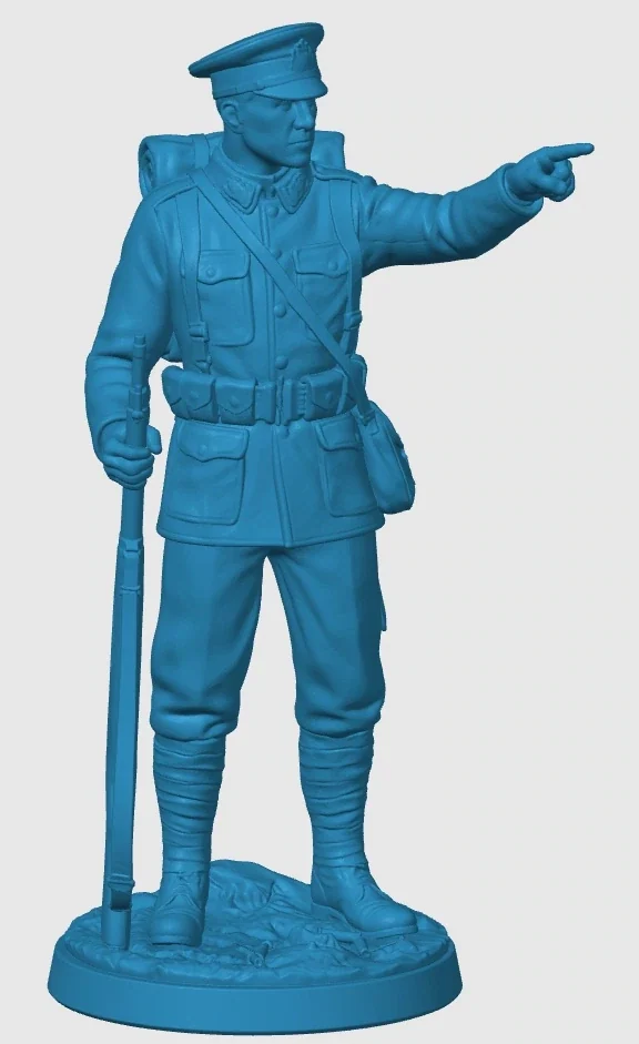 View 4 of WWI Italian Soldier 6