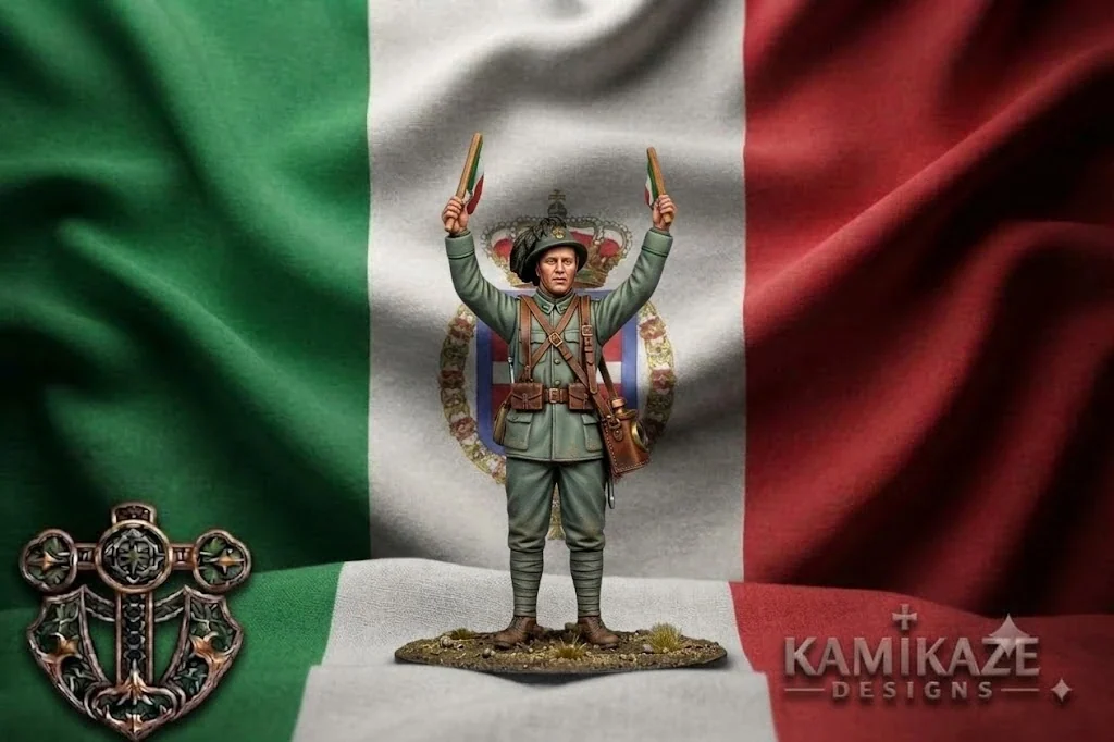 WWI Italian Signal Bersaglieri