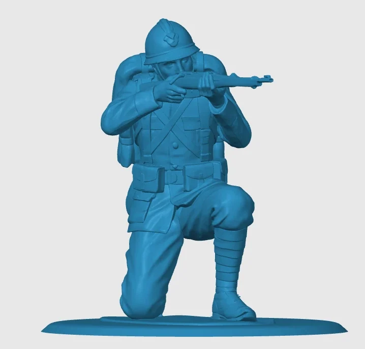 Vista 4 de WWI Italian Soldier 8