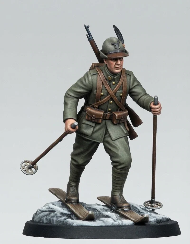 View 2 of WWI Italian Alpino Skyper