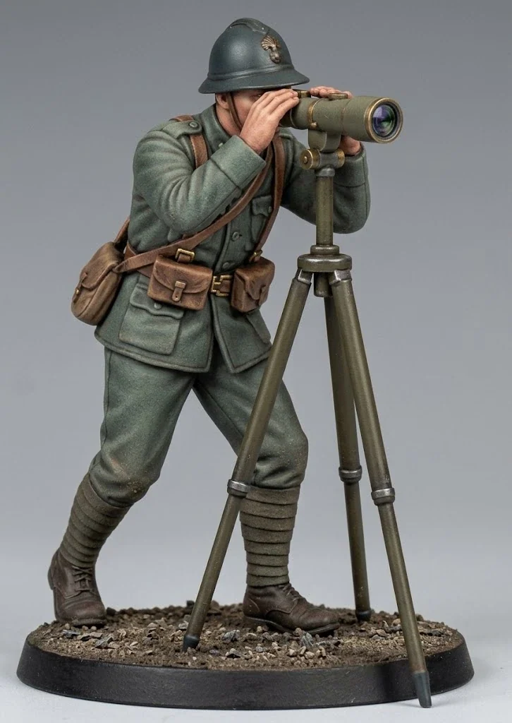 Vista 2 de WWI Italian Infantry with Periscope