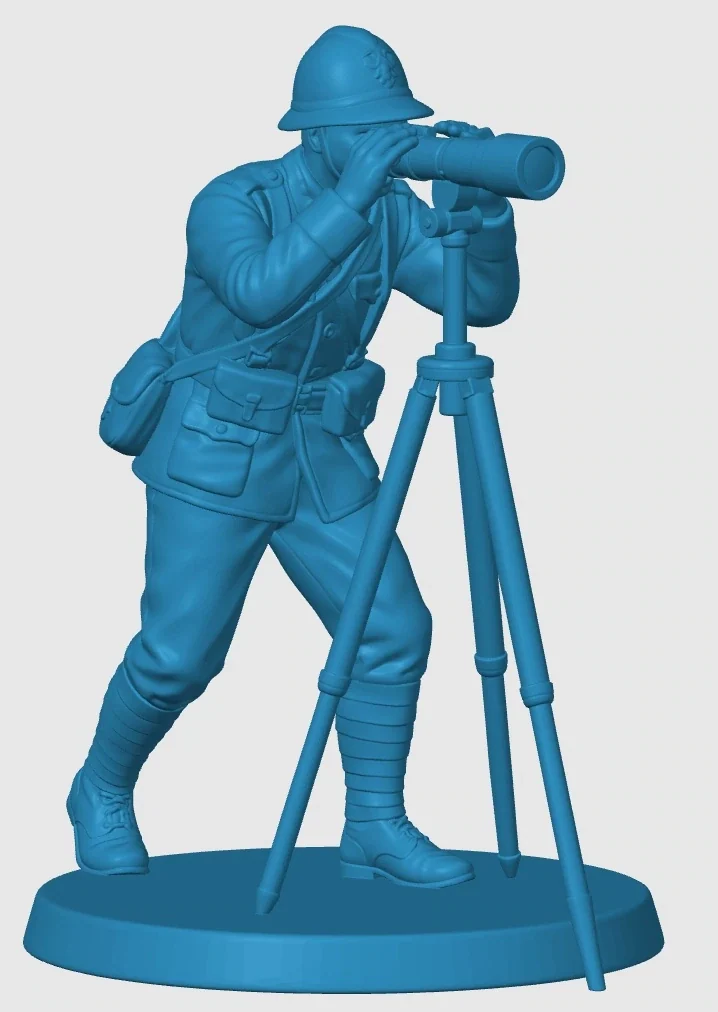 Vista 4 de WWI Italian Infantry with Periscope