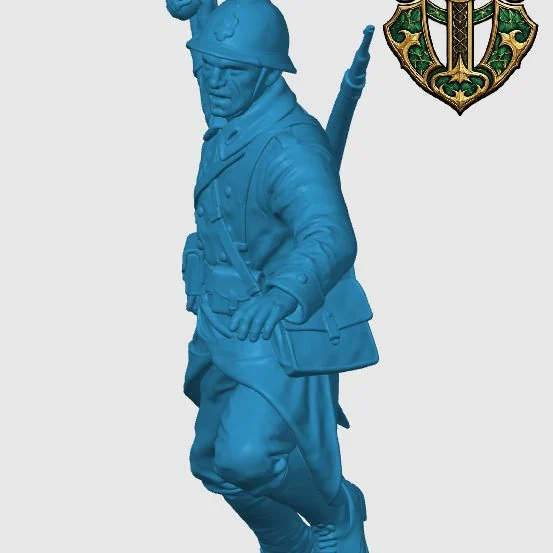View 4 of WW1 French Infantryman 6