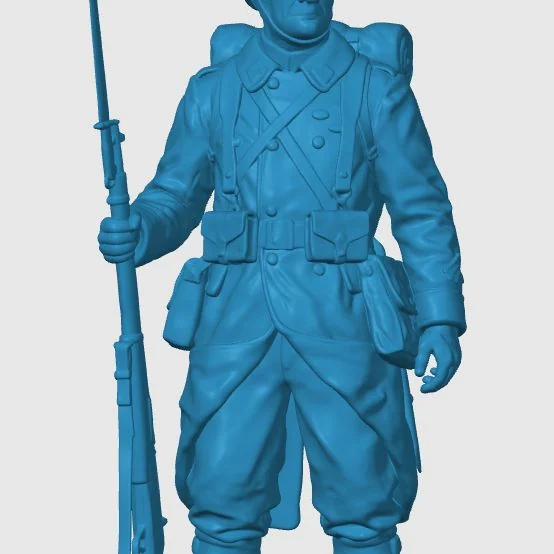 Vista 5 de WW1 French Infantryman 5