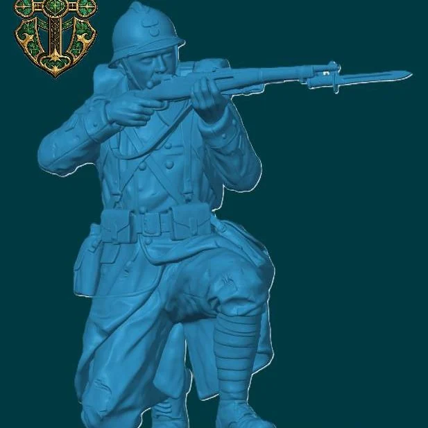 Vista 3 de WW1 French Infantryman 4