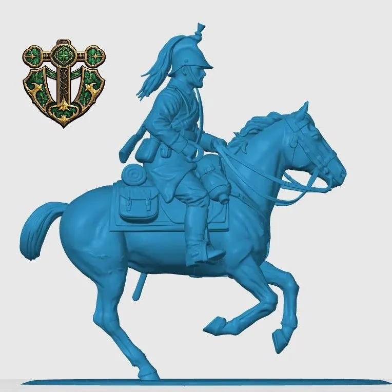 View 6 of WW1 French Mounted Cavalryman