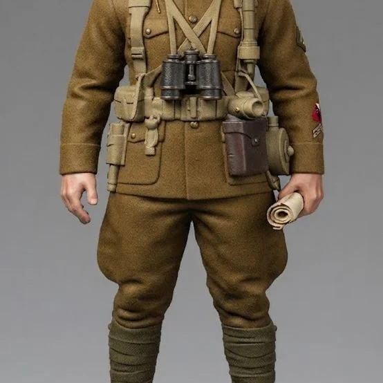 View 2 of WWI American Signal Corp Soldier