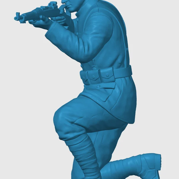 View 3 of WW1 American Infantry Soldier 8