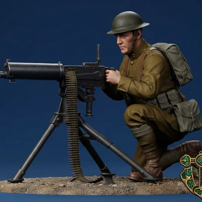View 2 of WW1 American Infantry Soldier 7