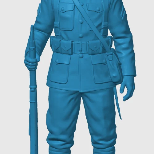 View 4 of WW1 American Infantry Soldier 3
