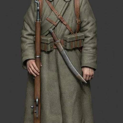 Vista 3 de WWI Russian Soldier 5