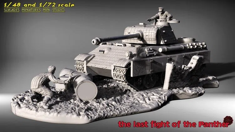 Diorama (Last Fight of the Panther)