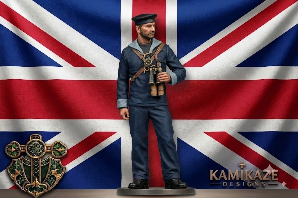 WWI British Navy Sailor