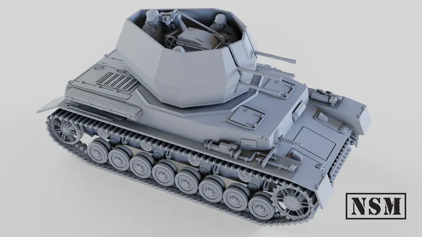 View 3 of Panzer IV Ausf H+Wirbelwind+Kugelblitz