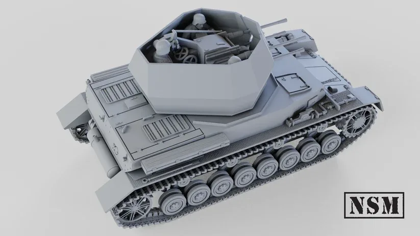View 4 of Panzer IV Ausf H+Wirbelwind+Kugelblitz