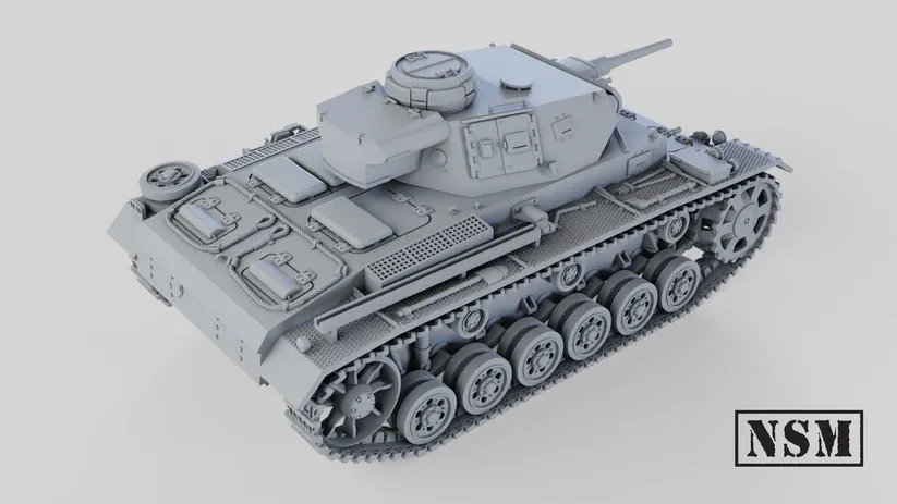 Vista 2 de Panzer III Ausf. J